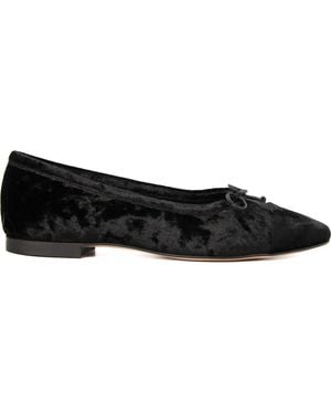 Menina Step Amelie Leather Ballet Flat - Black