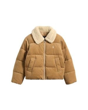 Polo Ralph Lauren Cotton Corduroy Down Jacket - Natural