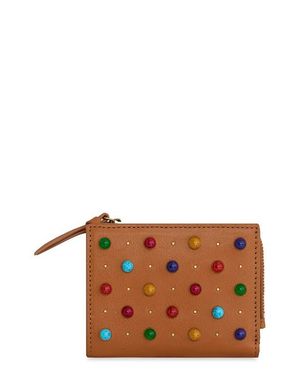 Rebecca Minkoff Slim Megan Leather Wallet - Brown