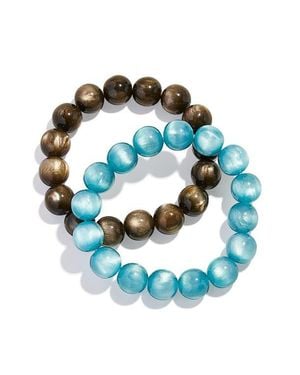 BaubleBar Jane Set Of 2 Beaded Bracelets - Blue