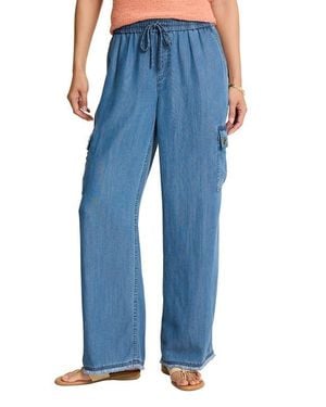 Tommy Bahama O Lei Chambray Cargo Pants - Blue