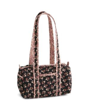 Vera Bradley Original Ditsy Floral Quilted Shoulder Bag - Black