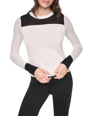 DKNY Colorblock Sweater - Black