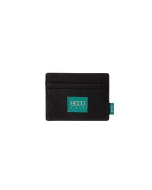 8000Kicks Skinny Hemp Wallet - Black