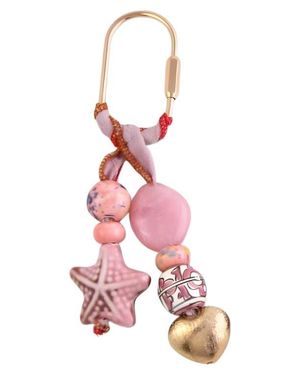 MacRae & Co Starfish Wonder Bag Charm - Pink
