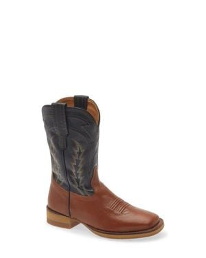 Tecovas Kids' The Doc Western Boot - Brown