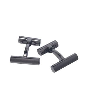 Link Up Bar Cufflinks - Blue