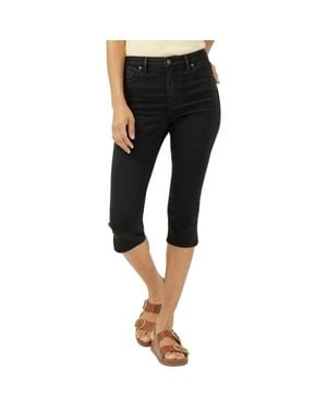 Silver Jeans Co. Isbister Modern Capri Jeans - Black