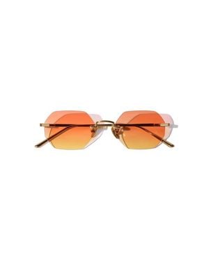 Cossimo Vonne 51Mm Rimless Sunglasses - Orange