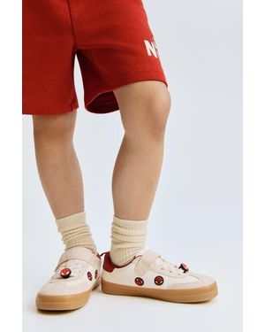 H&M Motif-Detail Barefoot Sneakers - Pink