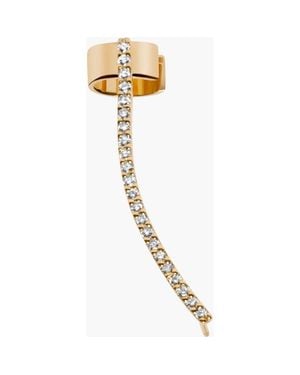 AUrate New York Archival Path Ear Climber Cuff - Metallic