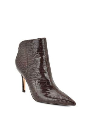 Nine West Gesabel Ankle Bootie - Brown