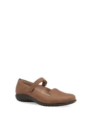 Naot Purini Mary Jane Flat - Brown