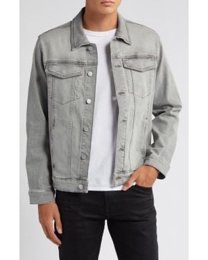 DL1961 Vaughn Denim Trucker Jacket - Gray