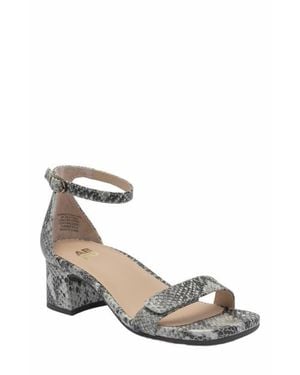 ABEO Avenue Strap Heels - Metallic