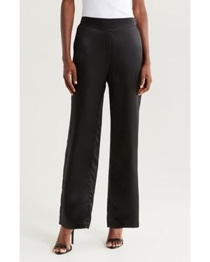 Simone Perele Love Me Silk Lounge Pants - Blue