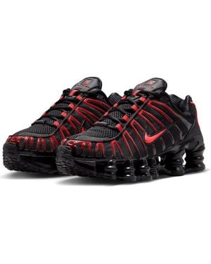 Nike Kids' Shox Tl Sneaker - Red