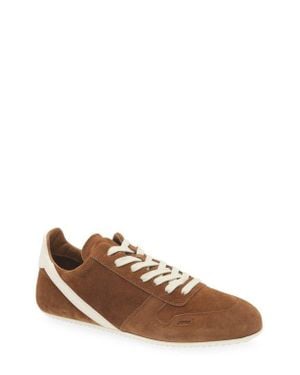 【RICK OWENS】Low top sneakers ローカット スニーカー★レザー Rick Owens Leather Low-Top Sneakers | Saks Fifth Avenue