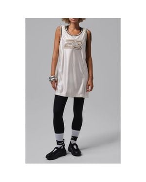 Nike Flight 23 Graphic Jersey Dress - White