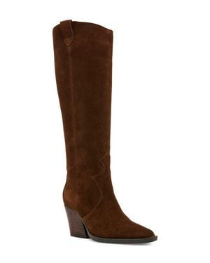 Blondo Opal Waterproof Leather Knee High Boot - Brown