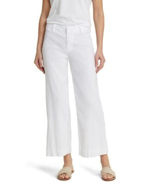 Frank & Eileen Wexford Wide Leg Pants - White