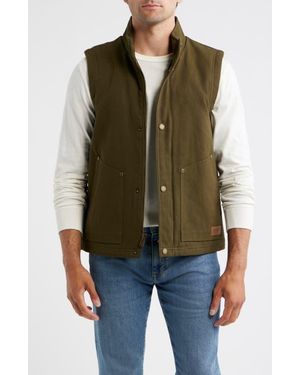 Pendleton Pine Grove Cotton Canvas Vest - Green