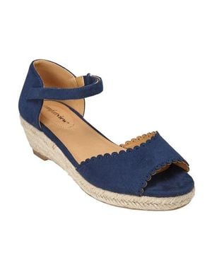 Comfortview The Charlie Espadrille - Blue