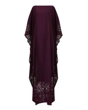 eem Laser-Cut Kaftan - Purple