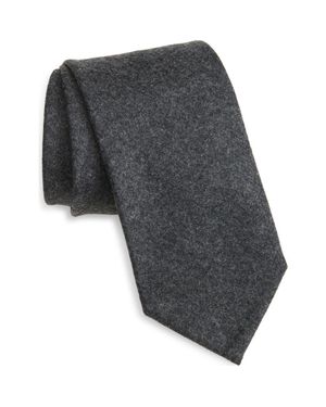 Thom Sweeney Cashmere Tie - Gray