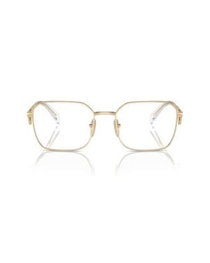 Prada 55Mm Square Optical Glasses - Multicolor