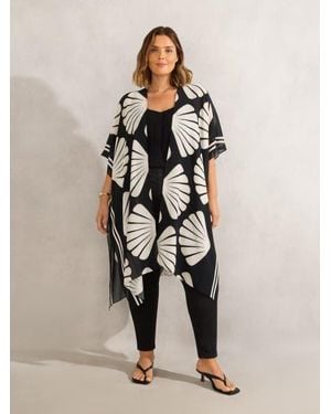 Live Unlimited Longline Coat - Natural