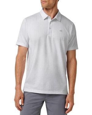 Travis Mathew Featherweight Trophy Performance Polo - White