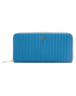 Wolf Mimi Continental Wallet - Blue