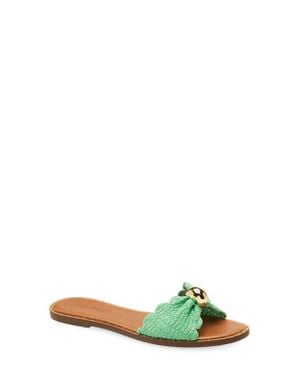 Steve Madden Dipsy Slide Sandal - Green