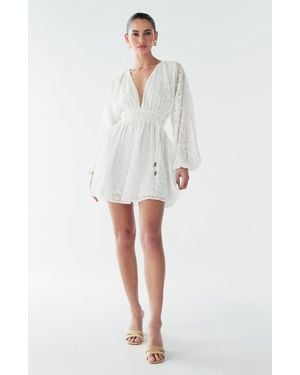 BWLDR Gracie Mini Dress - White