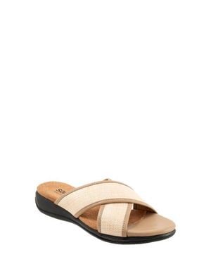 Softwalk Tillman 6.0 Slide Sandal - Natural