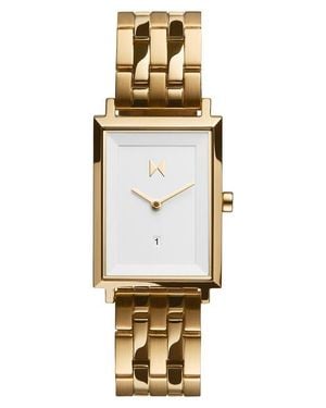 MVMT Signature Square Bracelet Watch, 24Mm - Metallic