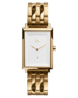 MVMT Signature Square Bracelet Watch, 24Mm - Metallic