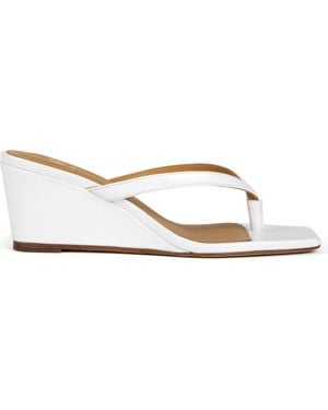 Bobbies Gabrielle Heeled Sandals - White