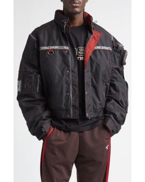 Martine Rose Multipocket Nylon Racing Jacket - Black