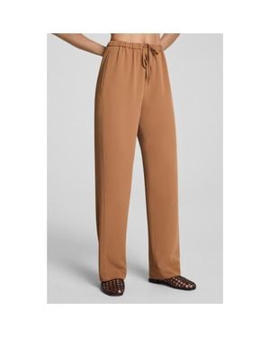 Spanx Carryon Pull-On Straight Leg Pants - Brown
