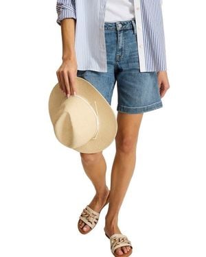 Tommy Bahama Relaxed Denim Bermuda Shorts - Blue