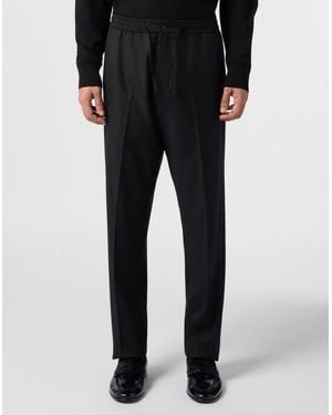 Philipp Plein Loose Fit Pants - Black