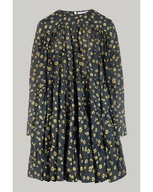 Merlette Soliman Floral Print Dress - Multicolor