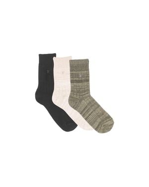 Nudea The Organic Cotton Socks 3 Pack - Multicolor
