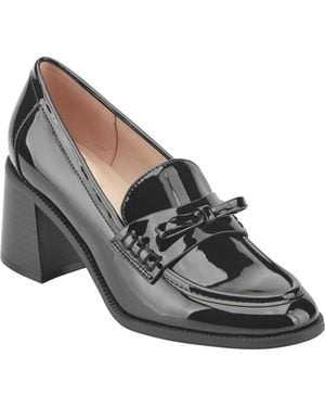 Bandolino Kaynei Faux Leather Loafer Pump - Black