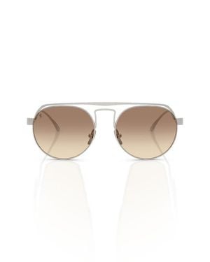 Ferrari 55Mm Oval Sunglasses - Multicolor