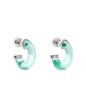 Kate Spade Glow Up Resin Huggie Hoop Earrings - Blue
