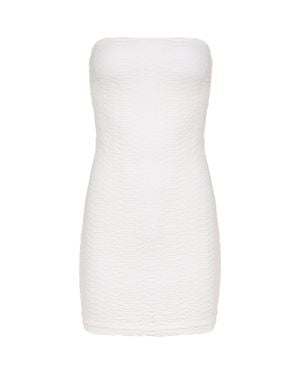 ViX Burke Strapless Cover-Up Minidress - White
