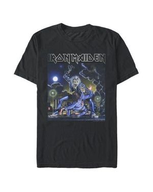 IRON MAIDEN No Prayer On The Road Graphic T-Shirt - Black